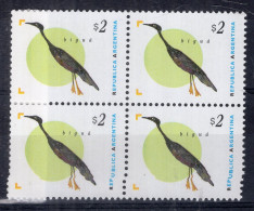 Argentina - 1995 - Biguá (Phalacrocorax Brasilianus) - Basic Serie - Birds - MNH - JG 2727b - Nuevos