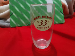 Verre De Biere De Luxe "33" EXPORT - Glazen