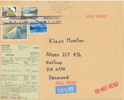 Japan  Cover Sent To Denmark 30-9-2011 Big Size Cover Good Franked - Cartas & Documentos