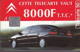 F537A - 12/1994 - CITRËON XANTIA - 50 SO5 (verso : N° A+4+C+6 Chiffres - Deux Lignes) - 1994