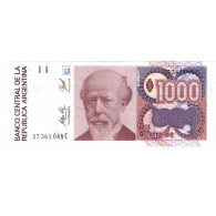 Billet, Argentine, 1000 Australes, Undated (1990), KM:329d, NEUF - Argentine