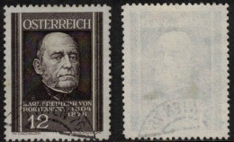 AUSTRIA ÖSTERREICH AUTRICHE 1937 Sc B158 Mi 650 PHYSICIAN ARZT MÉDECIN Karl Von Rokitansky Médecine Medizin Medicine - Médecine