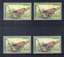 Argentina - 1995 - Tordo Músico (Agelaioides Badius) X 4 - Basic Serie - Birds - MNH - JG 2731 - Nuovi