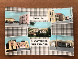 SALUTI DA S. CATERINA VILLARMOSA ( CALTANISSETTA ) 1965 - Caltanissetta