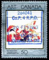 Canada (Scott No.1419 - David Milne - Peinture / Masterpiece) (o) Aspect Métalique /  Metalic - Used Stamps