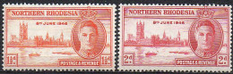 NORTHERN RHODESIA 1946 Victory - Noord-Rhodesië (...-1963)