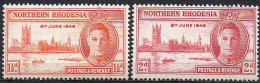 NORTHERN RHODESIA 1946 Victory - Northern Rhodesia (...-1963)