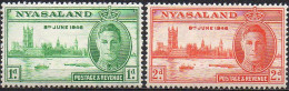 NYASALAND 1946 Victory - Nyasaland (1907-1953)