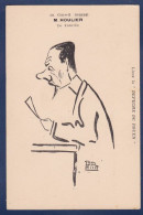 CPA Pol Pitt Presse La Dépêche De Rouen Satirique Caricature Non Circulé Houlier Fauville - Rouen