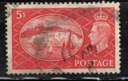 GREAT BRITAIN Scott # 287 Used - KGVI & White Cliffs Of Dover - Usati