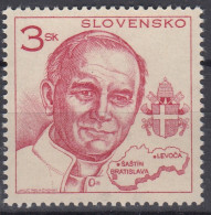 SLOWAKEI  229, Postfrisch **, Besuch Von Papst Johannes Paul II., 1995 - Unused Stamps