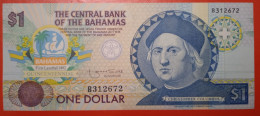 UNC Banknote 1 Dollar Bahamas 1992 With Columbus - Bahama's