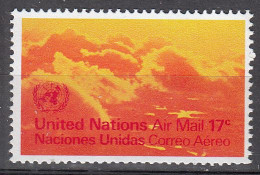 UNITED NATIONS NY   SCOTT NO C17  MNH     YEAR  1972 - Airmail