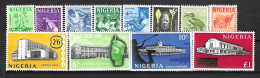 E194  Nigéria Lot De 12 Timbres N++ - Nigeria (1961-...)