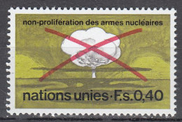 UNITED NATIONS GENEVA   SCOTT NO 23   MNH     YEAR  1972 - Unused Stamps