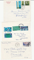 3 Diff 1960s FDC Various TELECOM Stamps GB Covers Cover - 1952-1971 Pre-Decimal Issues