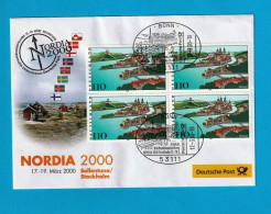 FDC0986- ALEMANHA 2000- FDC (FILATELIA - NORDIA 2000) - 1991-2000