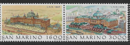 San Marino CEI 1260-61 1988  L' AIA. Mint Never Hinged Stamp - Nuovi