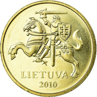 Monnaie, Lithuania, 20 Centu, 2010, SPL, Nickel-brass, KM:107 - Litouwen