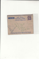 Kenya / Airmail / Letter Cards / G.B. Stamps Used Abroad / Wrens / Censorship - Kenya (1963-...)