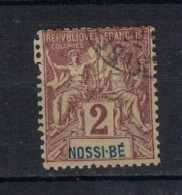 NOSSI BE             N° YVERT  :  28  OBLITERE        ( OB      11/49  ) - Used Stamps