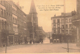 BELGIQUE - Liège - Crue De La Meuse 1925 1926 - Vue Prise Du Pont Des Arches Vers L'Eglise - Carte Postale Ancienne - Liege