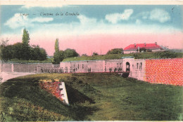 BELGIQUE - Liège - L'entrée De La Citadelle - Colorisé - Gardes  - Carte Postale Ancienne - Luik