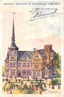 BELGIQUE - Exposition Universelle Et Internationale De Liège - Palais De La Ville De Liège - Carte Postale Ancienne - Liege