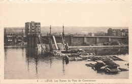 BELGIQUE - Liège - Les Ruines Du Pont De Coronmeuse - Carte Postale Ancienne - Liege