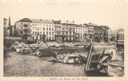 BELGIQUE - Liège - Les Ruines Du Pont Neuf - Carte Postale Ancienne - Liege