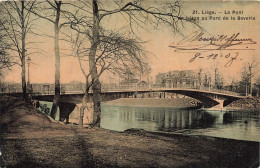 BELGIQUE - Liège - Le Pont En Béton Au Parc De La Boverie - Colorisé - Carte Postale Ancienne - Luik