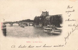 FRANCE - Paris - Le Pont Royal - Bateaux Mouches - Carte Postale Ancienne - Other Monuments