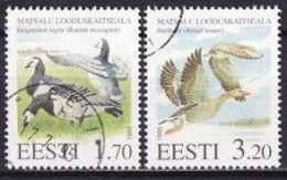 1995. Estonia. Birds. Used. Mi. Nr. 245-46. - Estonie