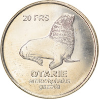 Monnaie, France, 20 Francs, 2011, Kerguelen, SPL, Cupro-nickel Aluminium - Andere & Zonder Classificatie