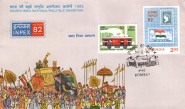 715879 MNH INDIA 1982 INPEX-82. EXPOSICION FILATELICA NACIONAL - Ungebraucht