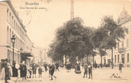 BELGIQUE - Bruxelles - Vieux Marché Aux Grains - Animé - Carte Postale Ancienne - Autres & Non Classés