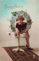 FÊTES ET VOEUX - Bonne Année - Chance - Enfant - Cadeaux - Colorisé - Carte Postale Ancienne - New Year