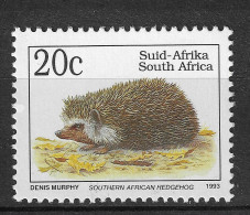 South Africa 1997 MiNr. 894 IIA Südafrika, Threatened Animal Definitive, Southern African Hedgehog 1v MNH** 0.80€ - Rongeurs