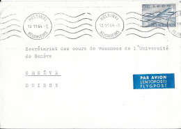 HELSINGFORS  Par Avion HELSINKI 13-11-64 - Cartas & Documentos