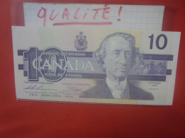 CANADA 10$ 1989 Peu Circuler Presque Neuf (B.31) - Kanada