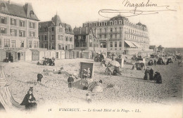 FRANCE - Wimereux - Le Grand Hôtel Et La Plage - LL - Animé - Carte Postale Ancienne - Sonstige & Ohne Zuordnung