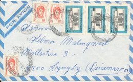 Argentina Air Mail Cover Sent To Denmark 2-11-1976 - Luftpost