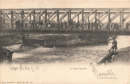 BELGIQUE - Liège - Le Pont Natalis - Animé - Carte Postale Ancienne - Wezet