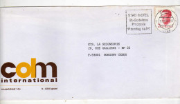 Enveloppe BELGIQUE BELGIE Oblitération GISTEL 17/06/1988 - Targhette