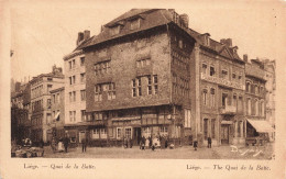 BELGIQUE - Liège - Quai De La Batte - Animé - Carte Postale Ancienne - Luik