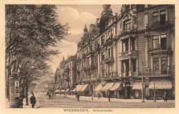 ALLEMAGNE - Wiesbaden - Wilhelmstraße - Carte Postale Ancienne - Wiesbaden