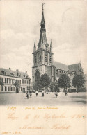 BELGIQUE - Liège - Place St Paul Et Cathédrale - Animé - Carte Postale Ancienne - Luik