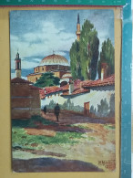KOV 152-4 - PRISTINA, Painting Svrakic, Aquarell, Mosque - Yougoslavie