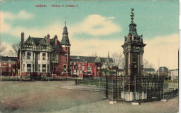 BELGIQUE - Liège - Villas à Cointe I - Colorisé - Carte Postale Ancienne - Liege