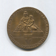 Austria Wien - Wasserwerke Waterworks, Big Medal Plaque, D 70 Mm - Non Classés